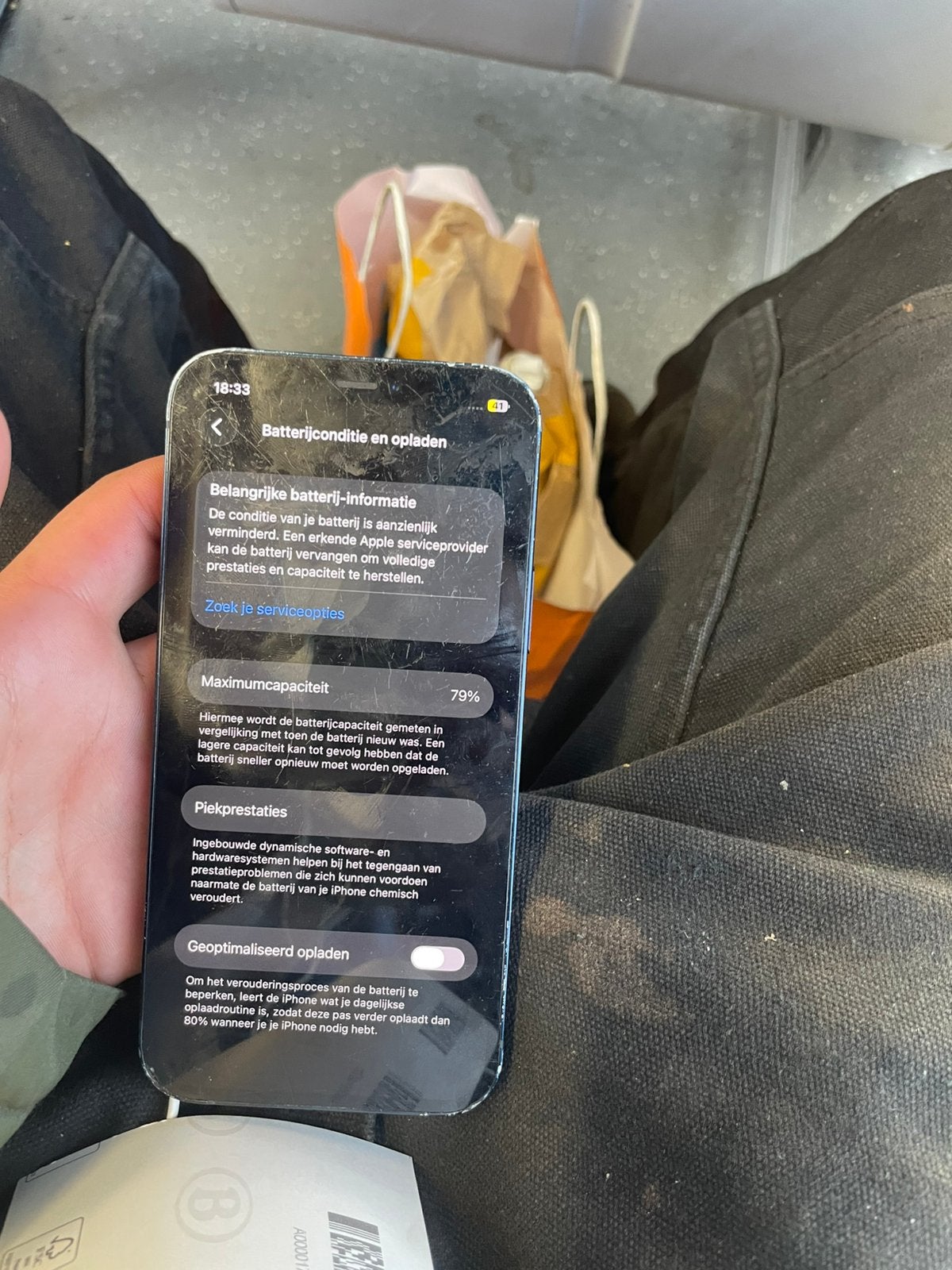 Iphone12, Avec simlock (verrouillage SIM), Enlèvement, Utilisé, Sans abonnement