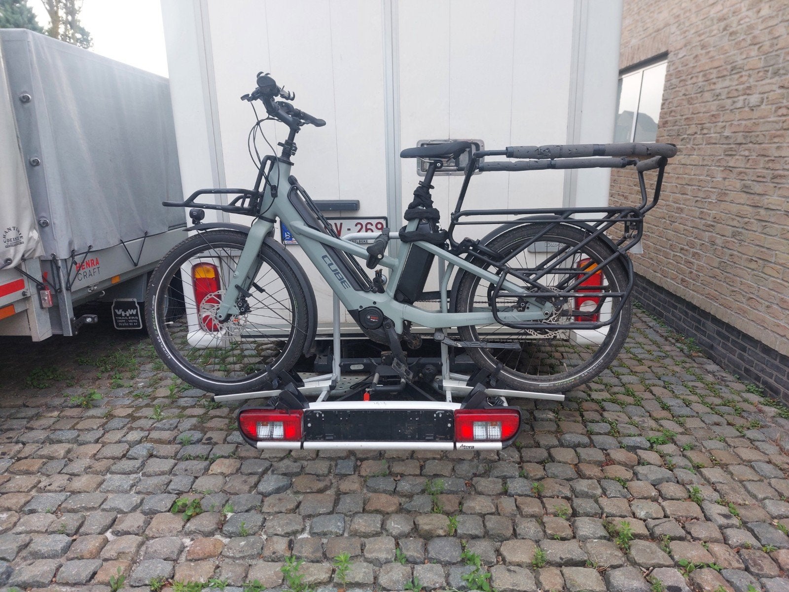 Fietsdrager aangepast voor longtail fiets, Enlèvement ou Envoi