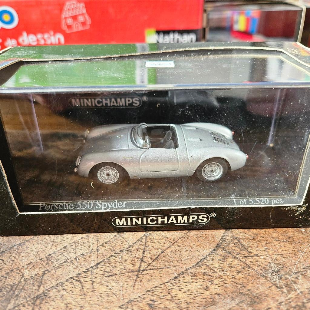 Minichamps Porsche 550 Spyder 1/43, Ophalen of Verzenden, Nieuw, Auto, MiniChamps