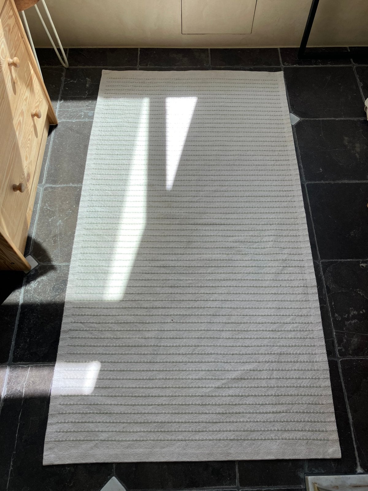 Katoenen Tapijt 80x150, Maison & Meubles, Ameublement | Tapis & Moquettes, 100 à 150 cm, Enlèvement, Utilisé, 50 à 100 cm