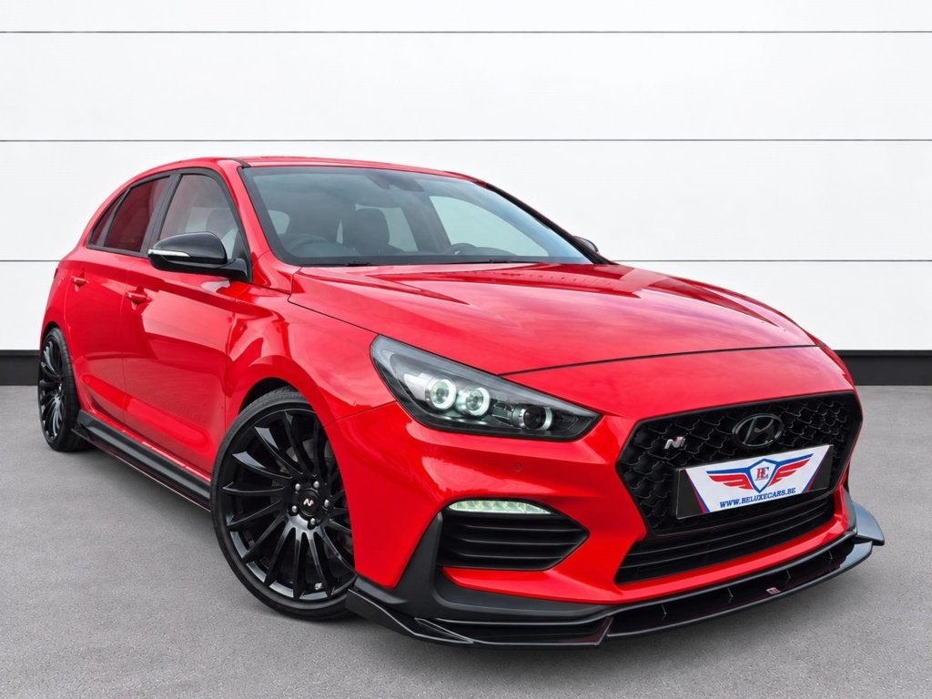 HYUNDAI I30 N 2.0 T-GDi*FASTBACK*PERF-PACK*KIT-MAXTON*XENON*, Auto's, Voorwielaandrijving, Stof, 4 cilinders, Bedrijf