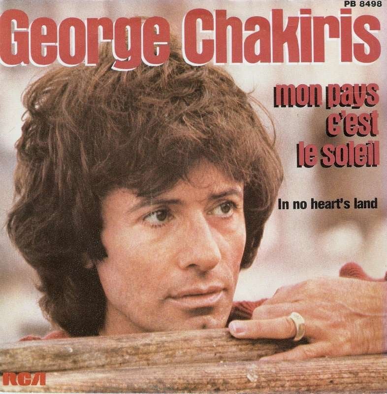 single George Chakiris - Mon pays c’est le soleil, 7 inch, Single, Ophalen of Verzenden, Pop