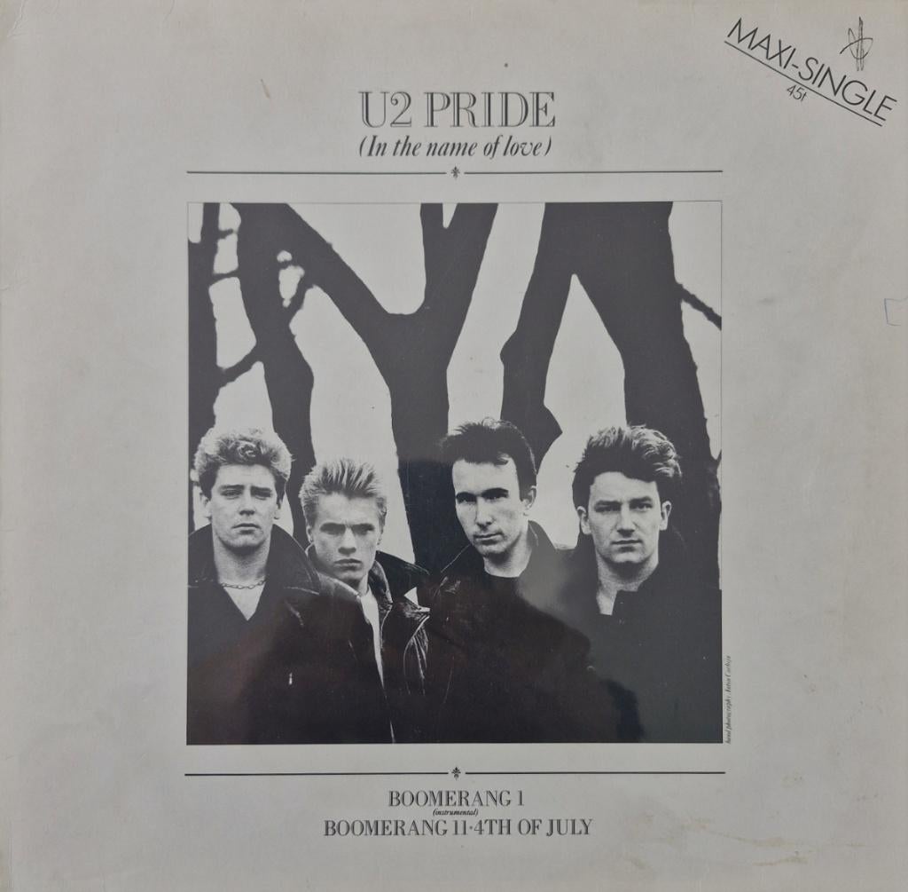 Maxi Single U2 de 12 pouces « Pride (Au nom de l'amour) », Enlèvement ou Envoi, Utilisé, 12 pouces