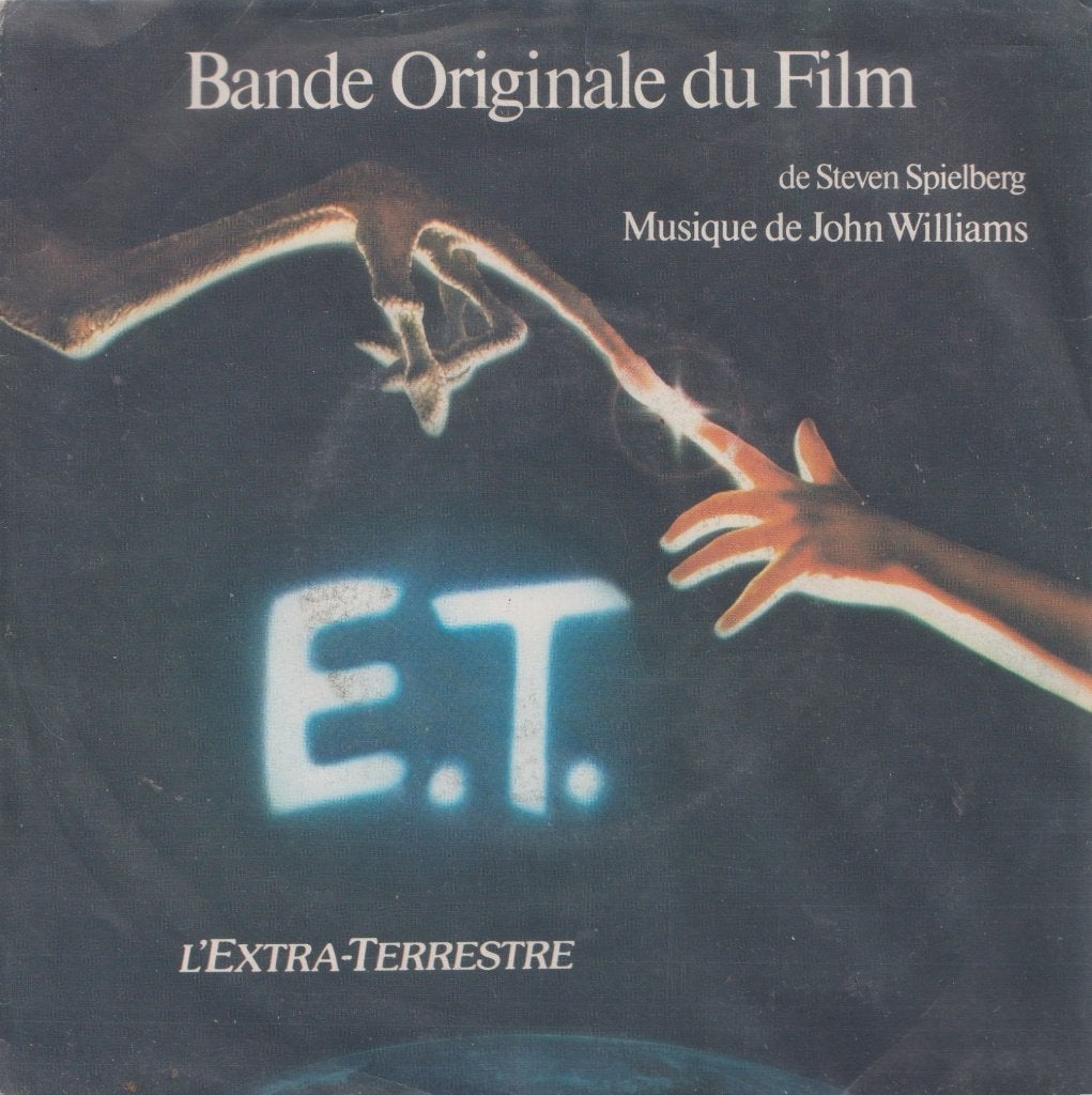 John Williams – ET – Flying / Over de moon - Single, Enlèvement ou Envoi, Utilisé, 7 inch, Musique de films et Bande son