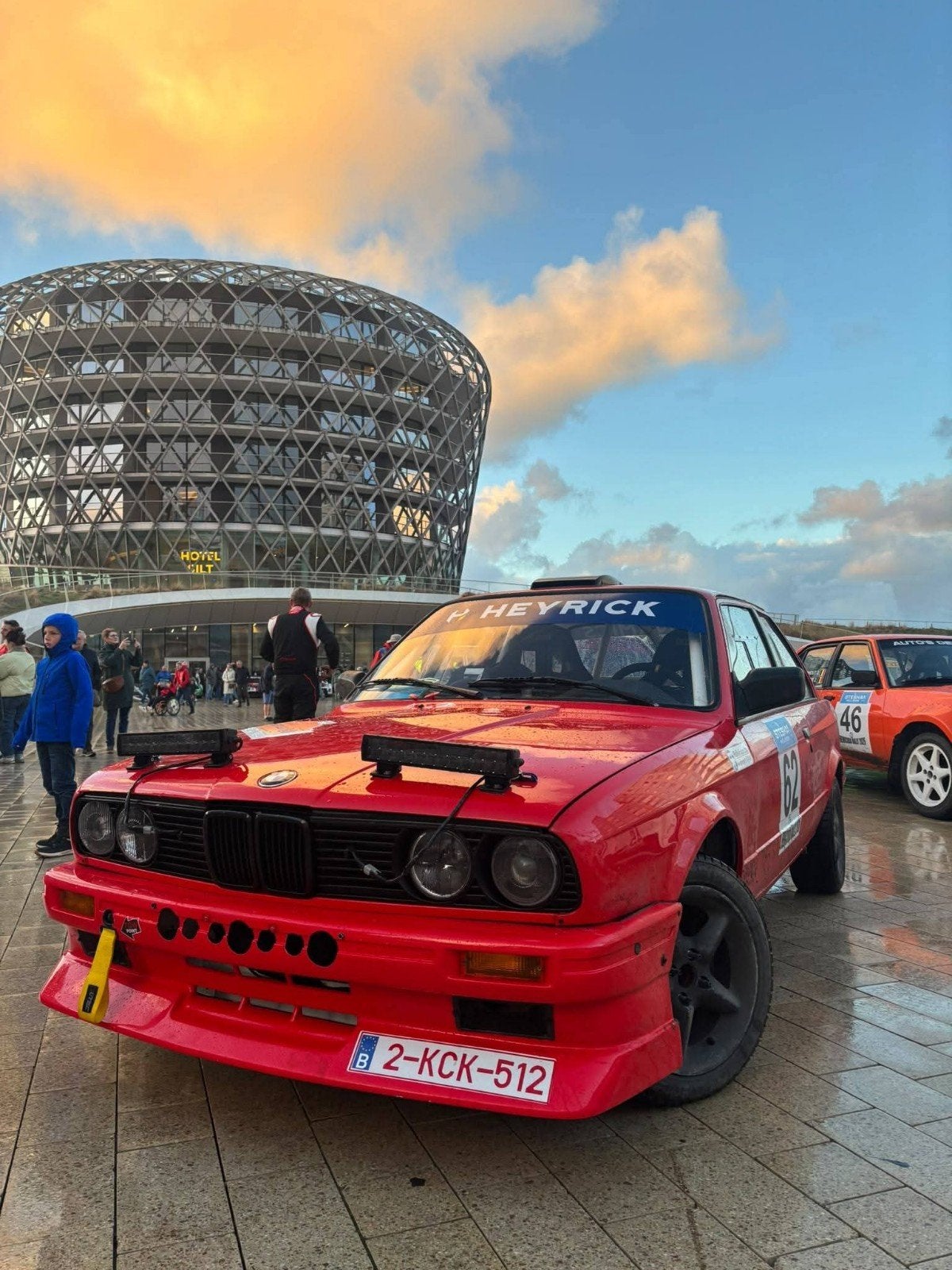 Bmw E30 rallywagen, Achterwielaandrijving, Handgeschakeld, 2 deurs, 1060 kg