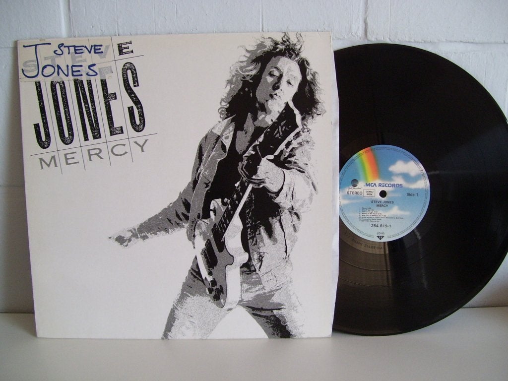 STEVE JONES  mercy, Enlèvement ou Envoi, Comme neuf, Avec pochette intérieure, Hard rock