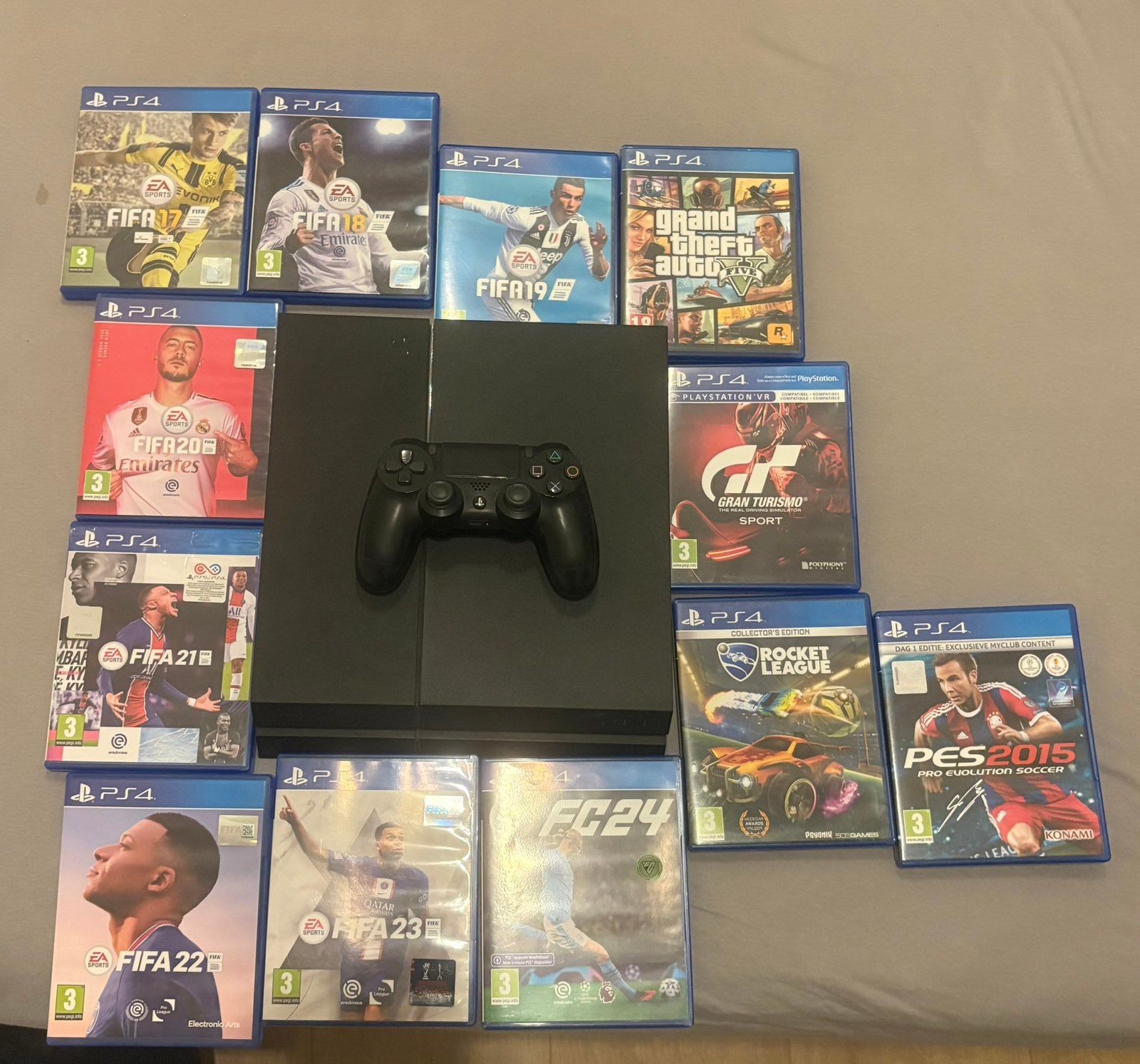 sony playstation 4 Fat, Games en Spelcomputers, Ophalen of Verzenden, Zo goed als nieuw, Met 1 controller, Pro