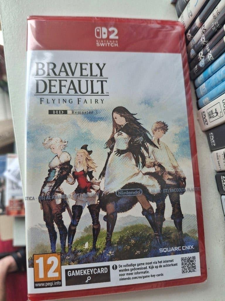 Jeu bravely default switch 2 (code téléchargement), Enlèvement, Neuf