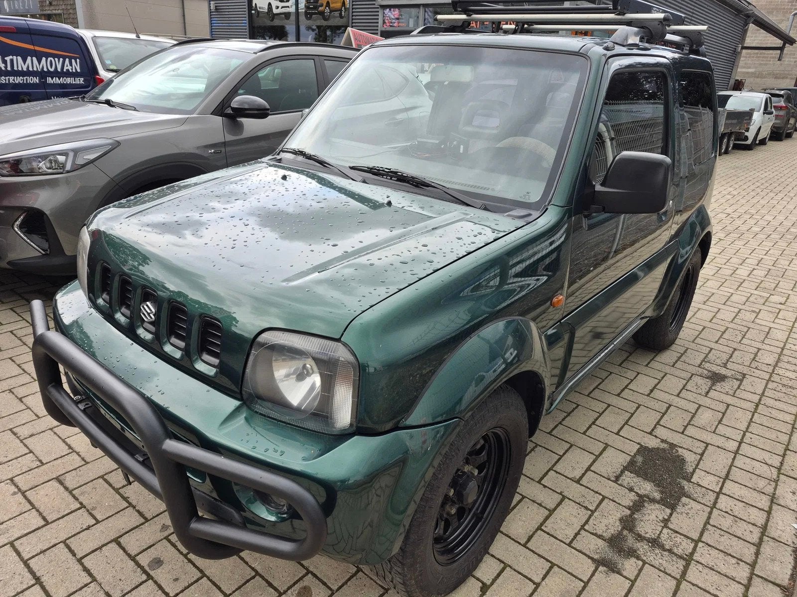 Suzuki Jimny 4X4 (bj 1999, automaat), Auto's, Automaat, Stof, 1289 cc, Bedrijf