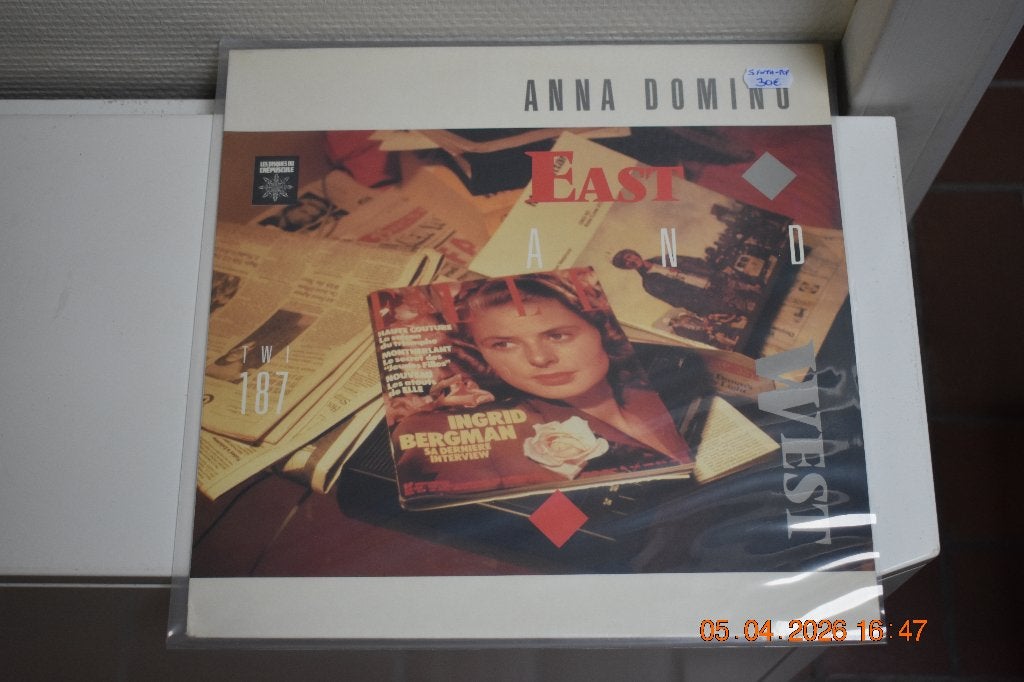 LP : Anna Domino - East and West (Synth Pop), CD & DVD, Vinyles | Pop, Housse de protection extérieure, Enlèvement ou Envoi, Utilisé
