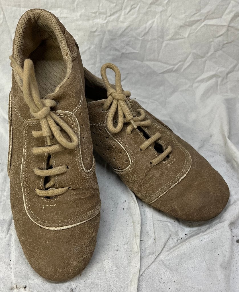 Sneakers bruin daim/leder maat 39, merk onbekend, Kleding | Dames, Schoenen, Bruin, Sneakers, Gedragen, Ophalen