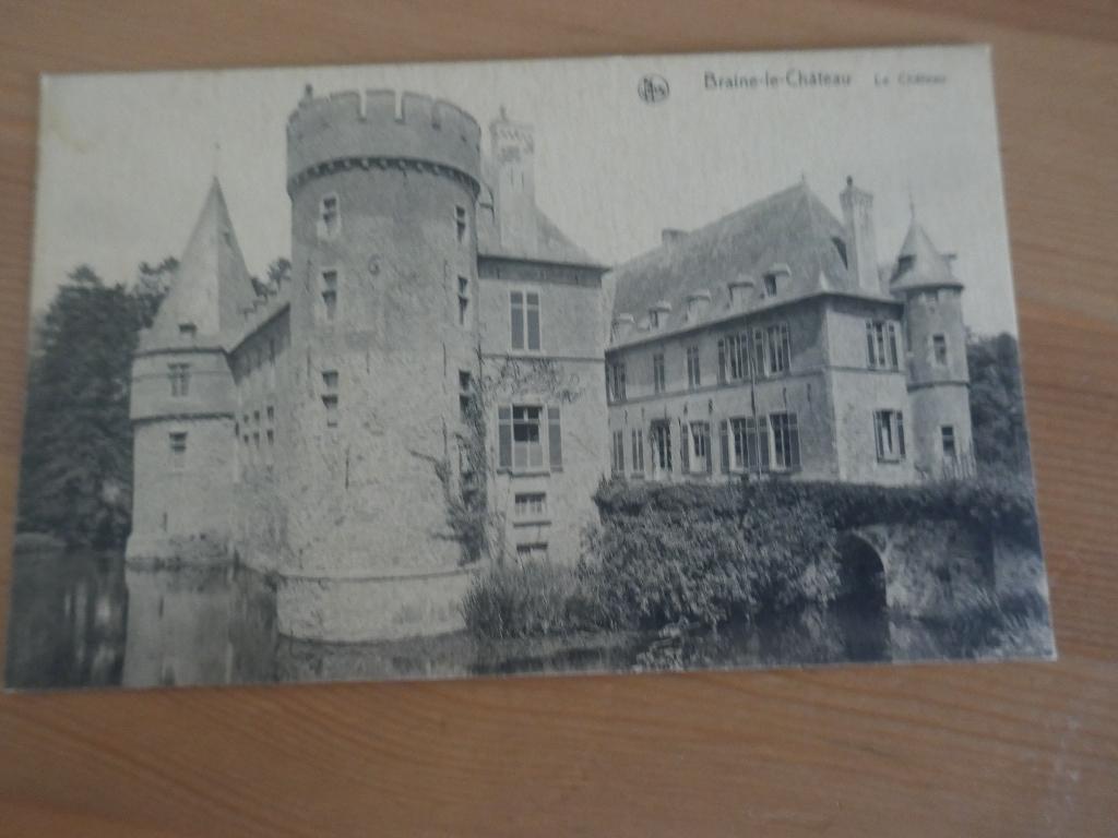 braine-le-château le château, Envoi, Non affranchie, Brabant Wallon