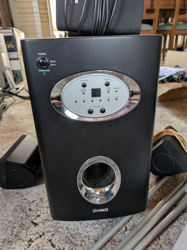 Home cinema set Magnum, Gebruikt, 3.1-systeem, Overige spelers, 40 tot 70 watt