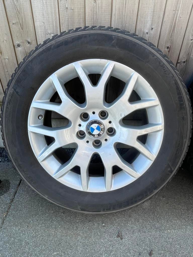 BMW X5 255/55 R18 Velgen + Michelin banden, Enlèvement, Pneus hiver, Pneu(s)