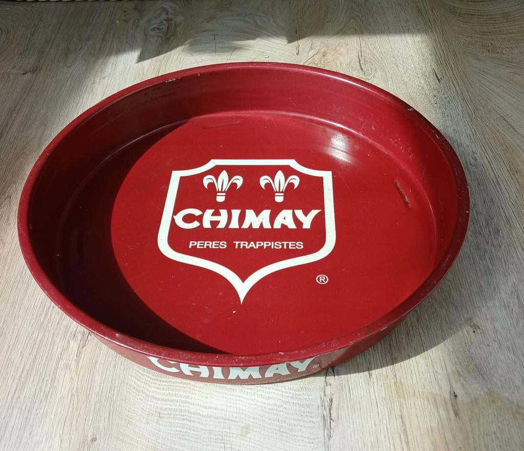 Plateau à bières vintage CHIMAY, Enlèvement
