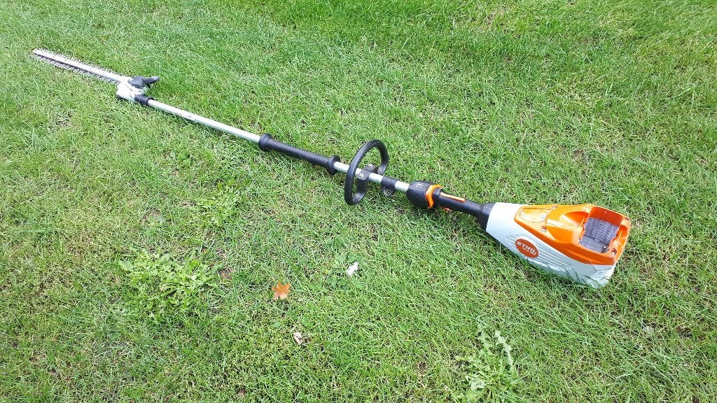 stihl HLA  135   accu  heggenschaar, Tuin en Terras, Ophalen, Gebruikt, Overige soorten, Stihl