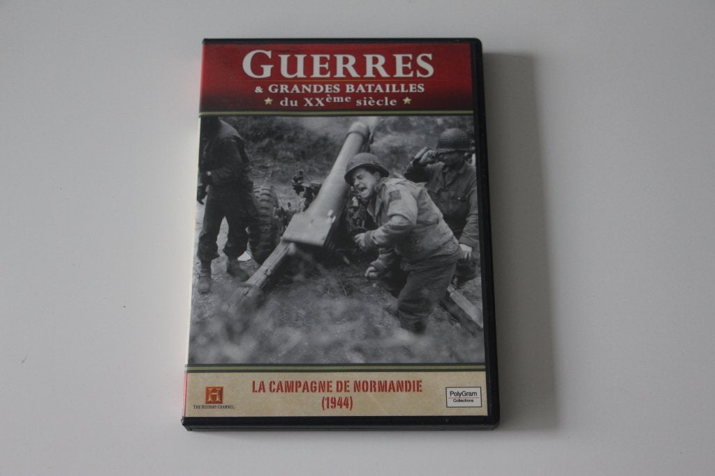 DVD LA CAMPAGNE DE NORMANDIE, Enlèvement, Utilisé, Guerre ou Policier