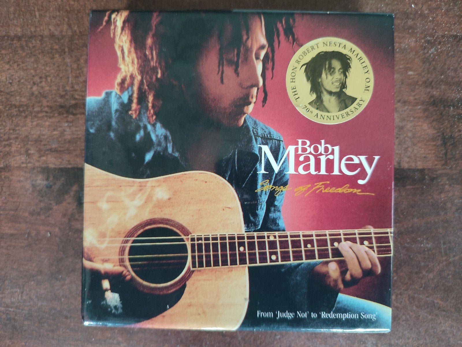 4CDbox : BOB MARLEY - SONGS OF FREEDOM  Reissue 1999, Boxset, Reggae, Ophalen of Verzenden, Zo goed als nieuw