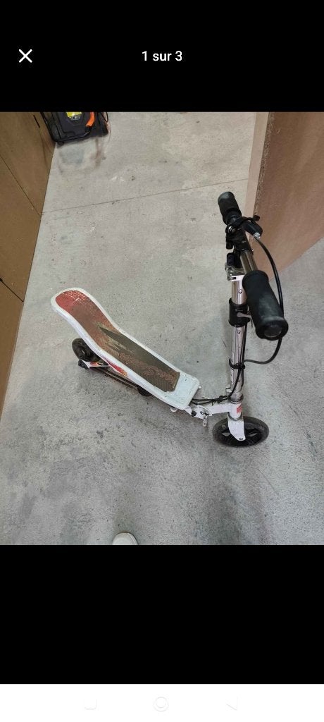 Trotinette, Enlèvement, Utilisé