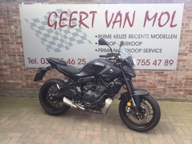 Yamaha MT 07 automaat, 2025, 3499 km, Permis Moto A, Entreprise, Occasion, Plus de 35 kW