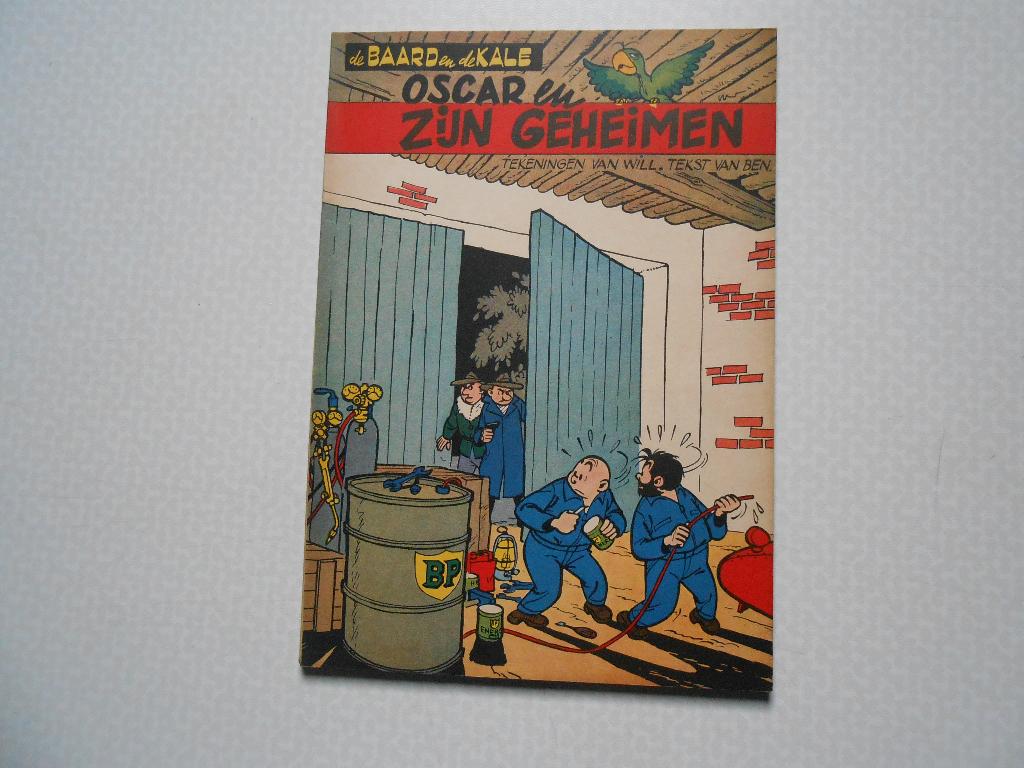 Baard en Kale 3 Oscar en zijn geheimen 1955 1 ste druk., Eén stripboek, Nieuw, Ophalen of Verzenden, Will/Ben