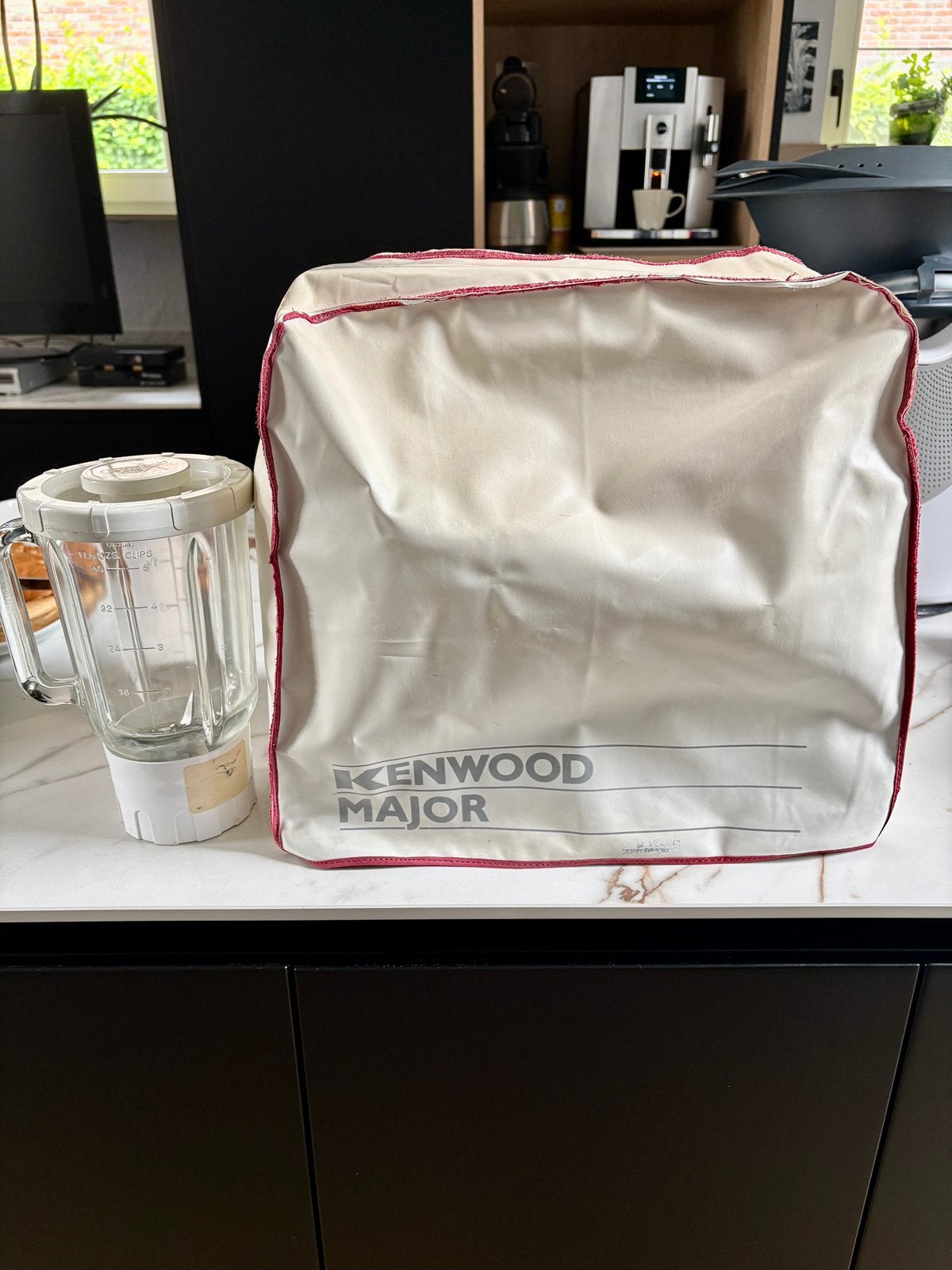 Kenwood machine + Mixer, Ophalen, Metaal, Wit, Overige merken