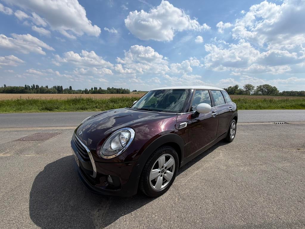 Mini Clubman automatische versnelling TOPSTAAT, Auto's, Automaat, Multifunctioneel stuurwiel, Stof, Bruin