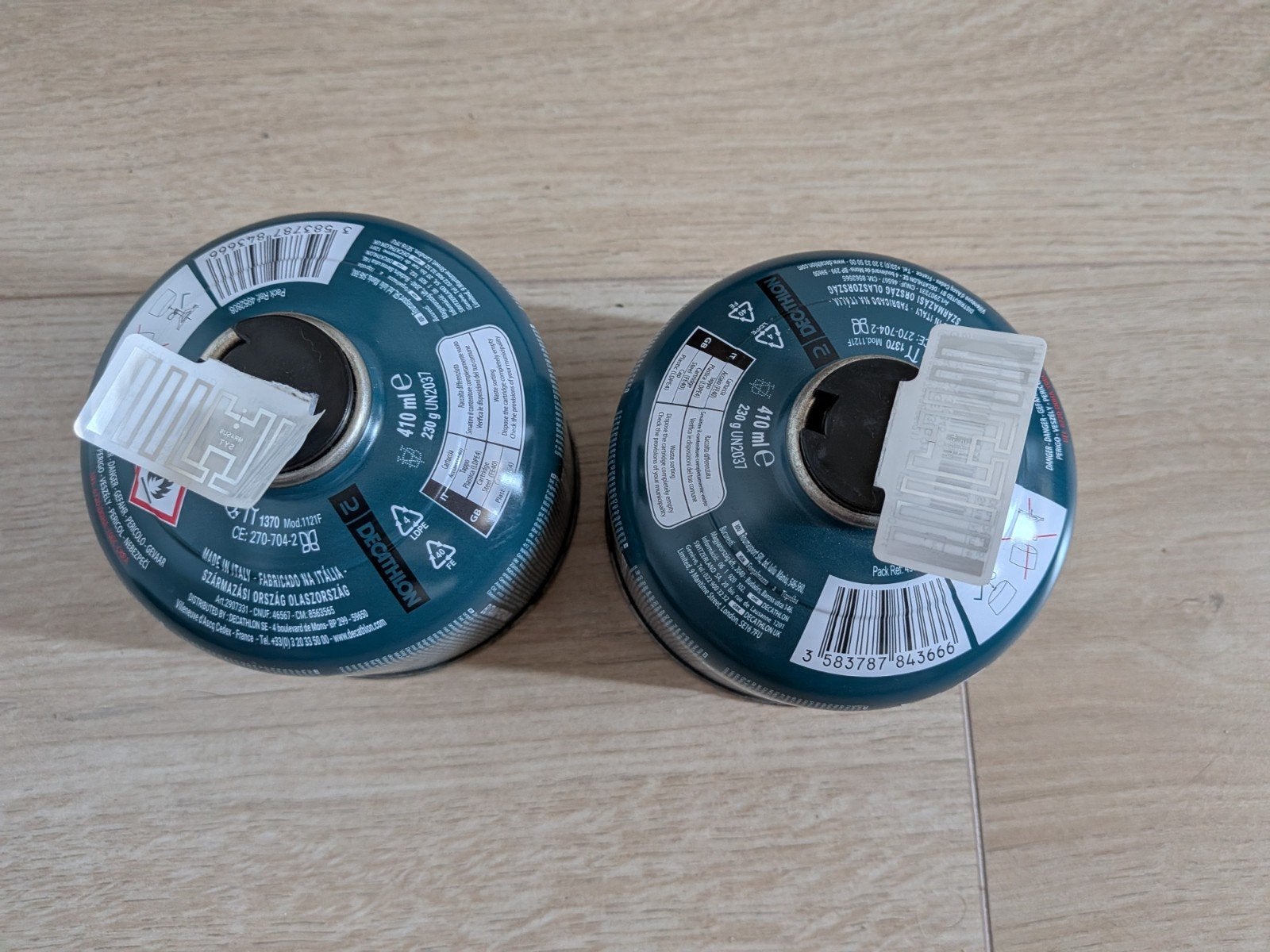 Camping gas canister, Ophalen of Verzenden