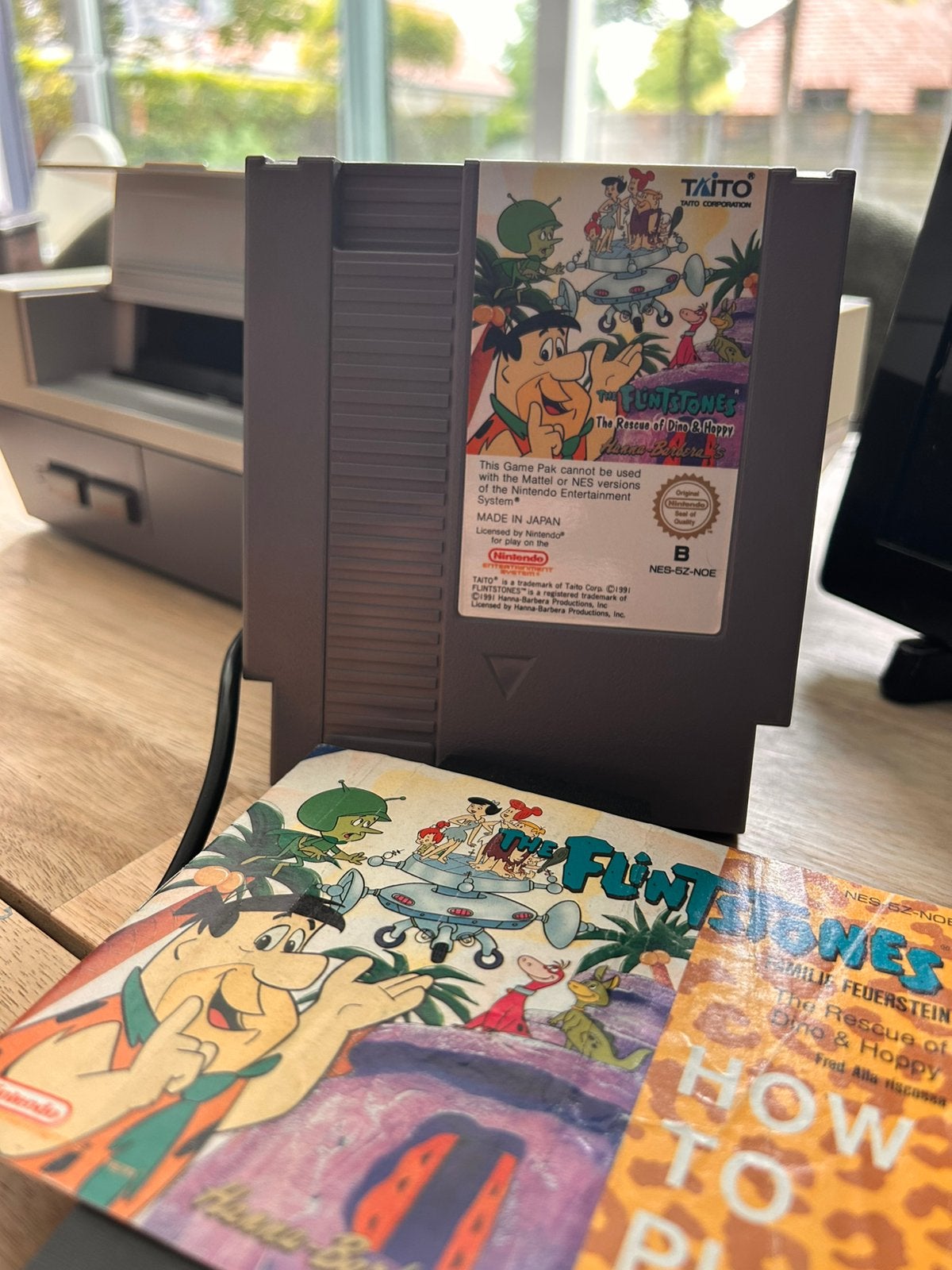 Nintendo NES game - Flinstones, Ophalen of Verzenden, Zo goed als nieuw