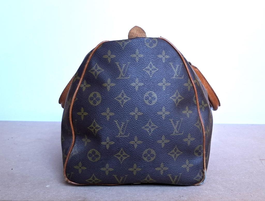 Louis Vuitton vrijetijdstas, Ophalen of Verzenden, Gebruikt, Bruin, Handtas