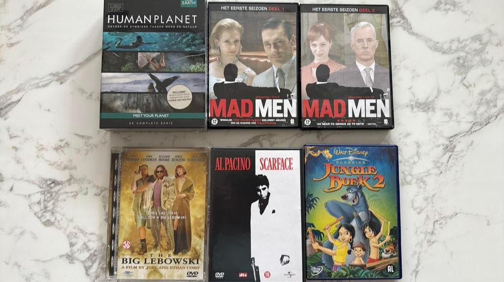 Verschillende dvd’s, Ophalen, Gebruikt