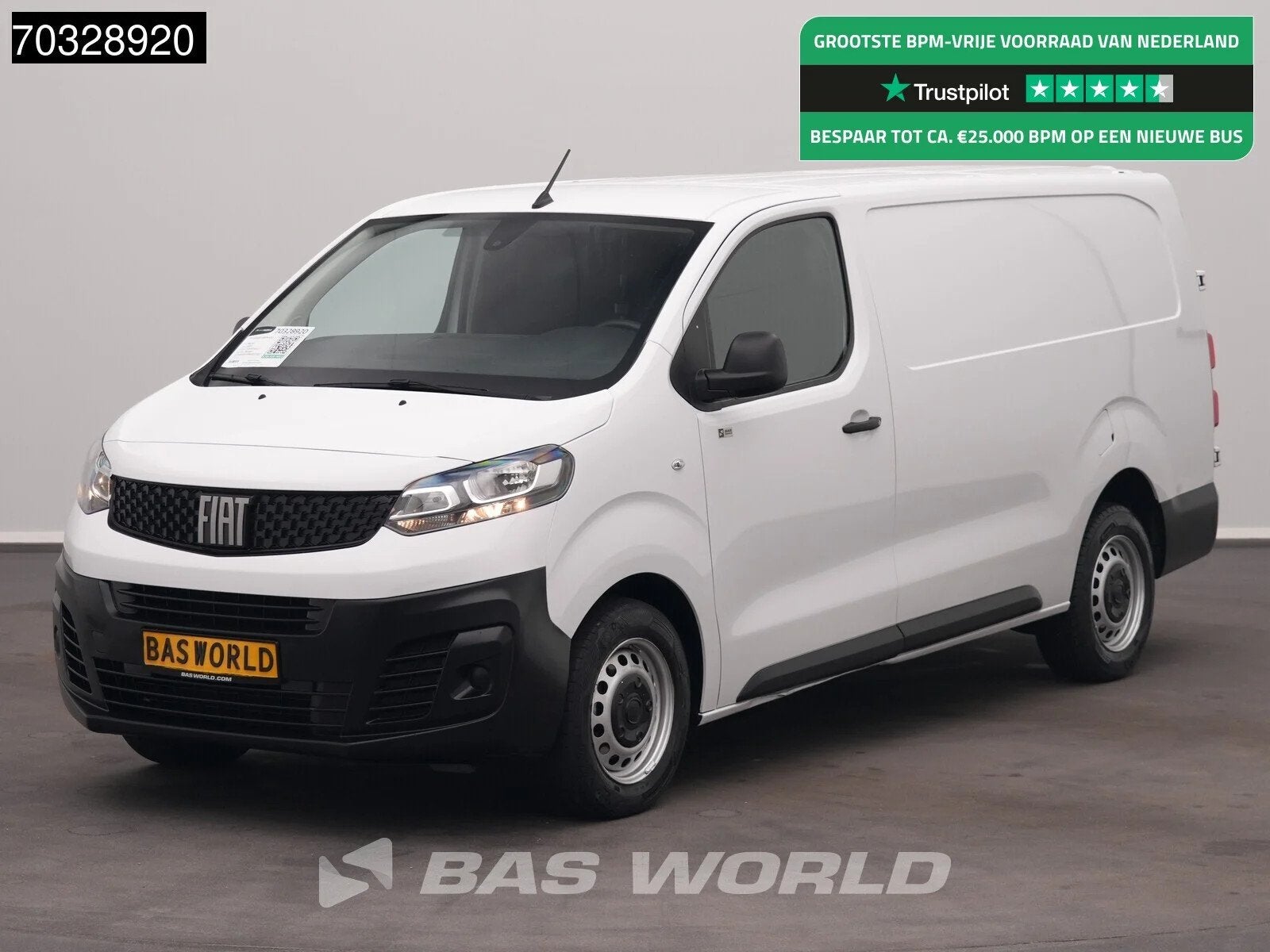 Fiat Scudo 128PK L3H1 Klima Tempomat Parkensensoren Euro6 L3, 94 kW, Stof, Gebruikt, Euro 6