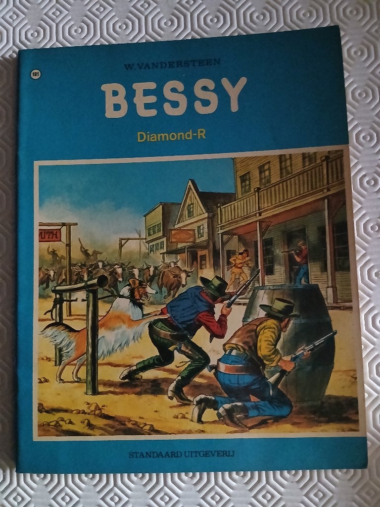 Bessy Blauwe reeks gekleurd 101 t/m 110, Plusieurs BD, Willy vandersteen, Enlèvement ou Envoi, Comme neuf