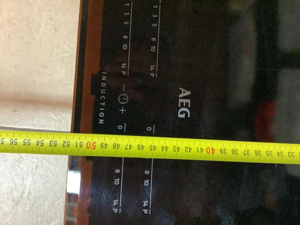 Inductiekookplaat AEG type IKE84445FB, Ophalen, Gebruikt, Inbouw, Inductie
