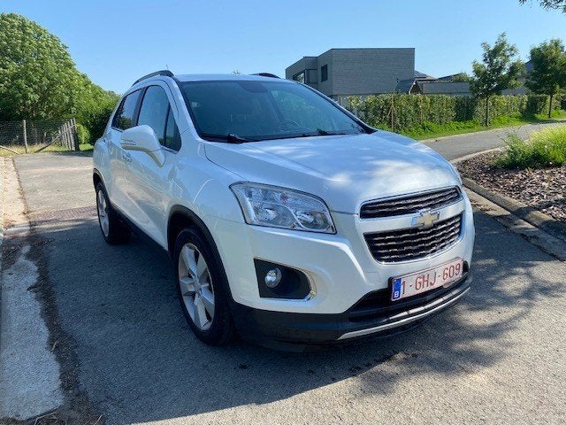 Chevrolet Trax 1400 benzine in zeer goede staat, Euro 5, Achterwielaandrijving, 4 cilinders, Wit