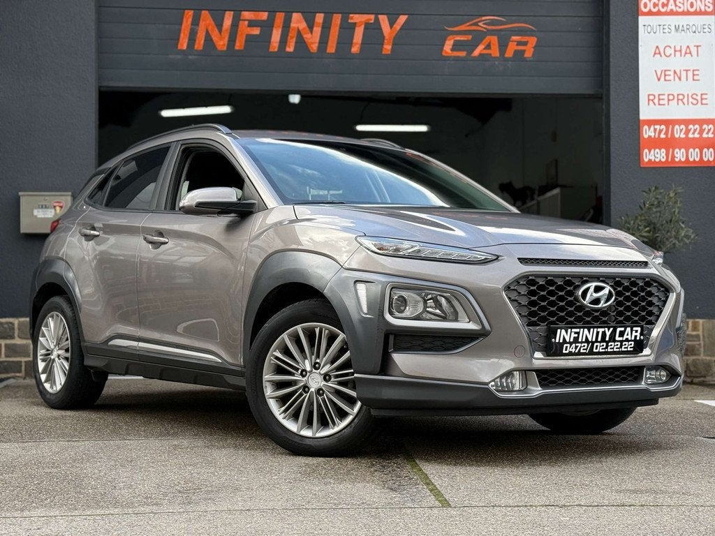 Hyundai KONA Kona 1.0 T-GDi Sky GPF (EU6c), Autos, https://public.car-pass.be/vhr/a47983e1-b9bb-4527-bb3a-c01fcf35463a, Argent ou Gris