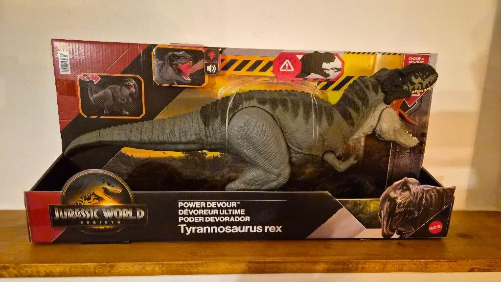 Figurine Jurassic World Rebirth Tyrannosaurus Rex, Enlèvement ou Envoi, Neuf