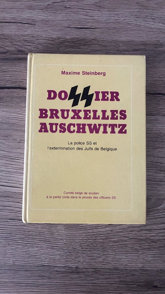 DOSSIER BRUXELLES AUSCHWITZ LOUISALAAN, Ophalen of Verzenden, Gelezen, MAXIME STEINBERG