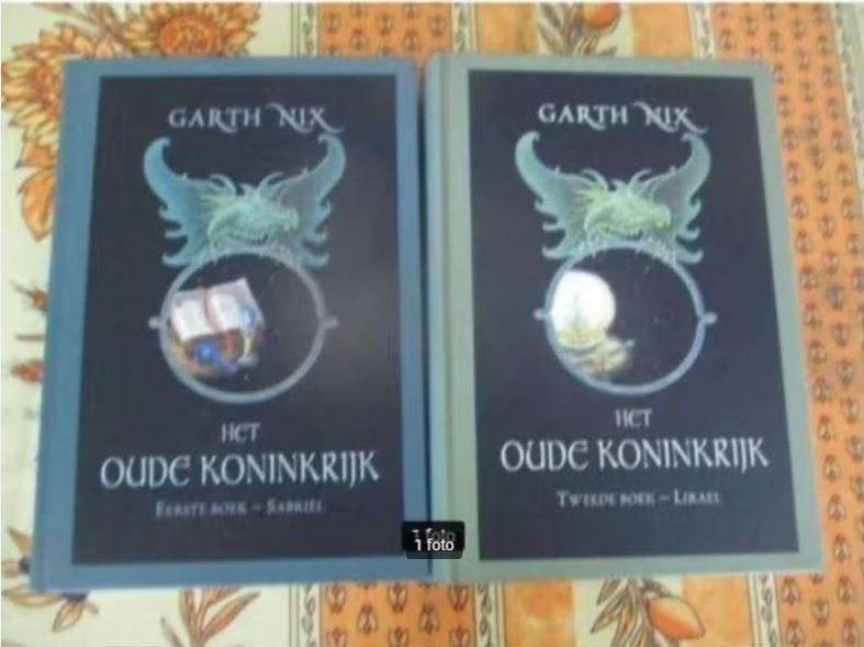2 beaux livres de fantasy - Garth Nix - Old Kingdom 1 et 2, Enlèvement ou Envoi, Comme neuf