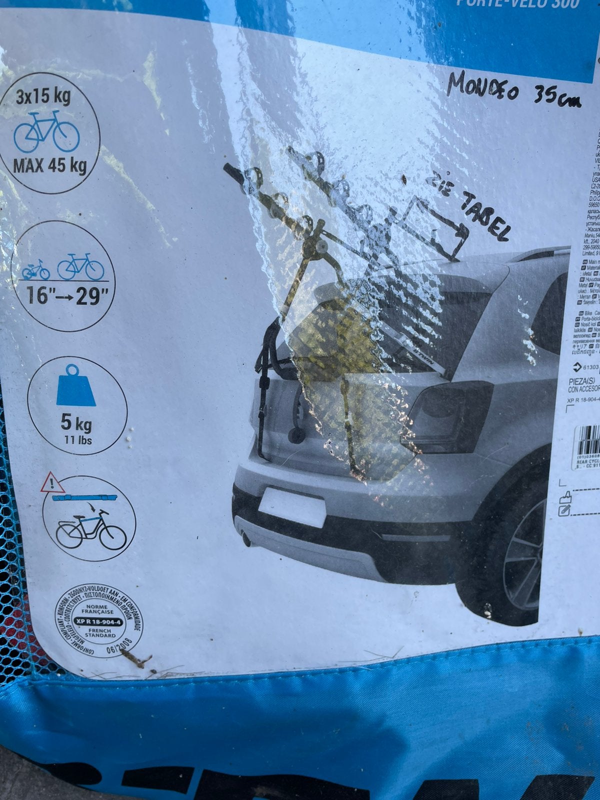 Fietsdrager, Auto diversen, Fietsendragers, Ophalen, Zo goed als nieuw