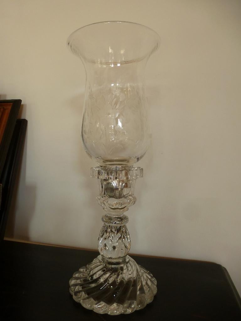 Cristal Saint Louis  Kandelaar / Windlicht, Ophalen of Verzenden