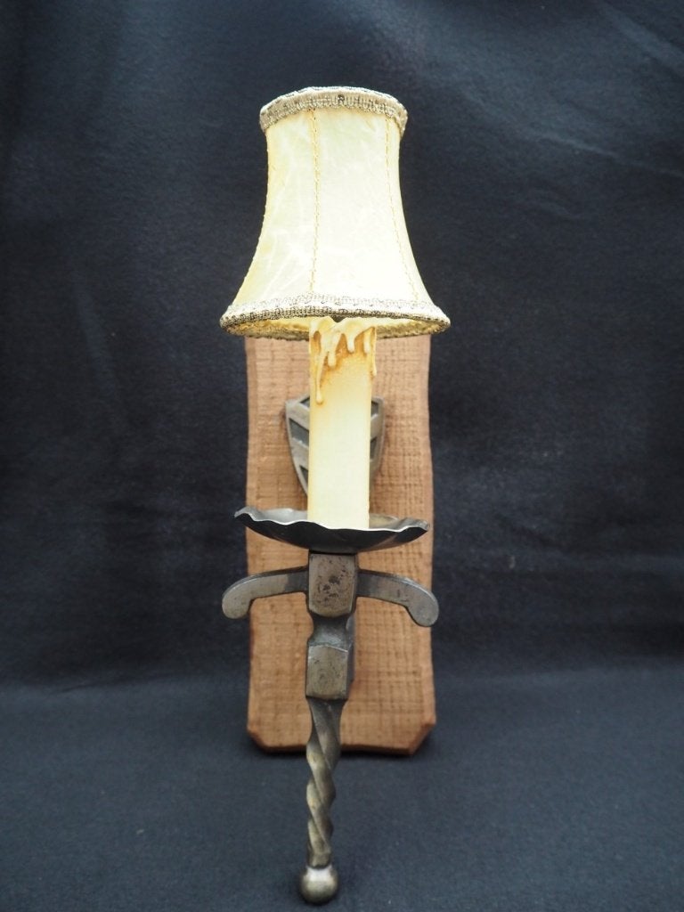Rustieke wandlamp, Ophalen, Wandlamp