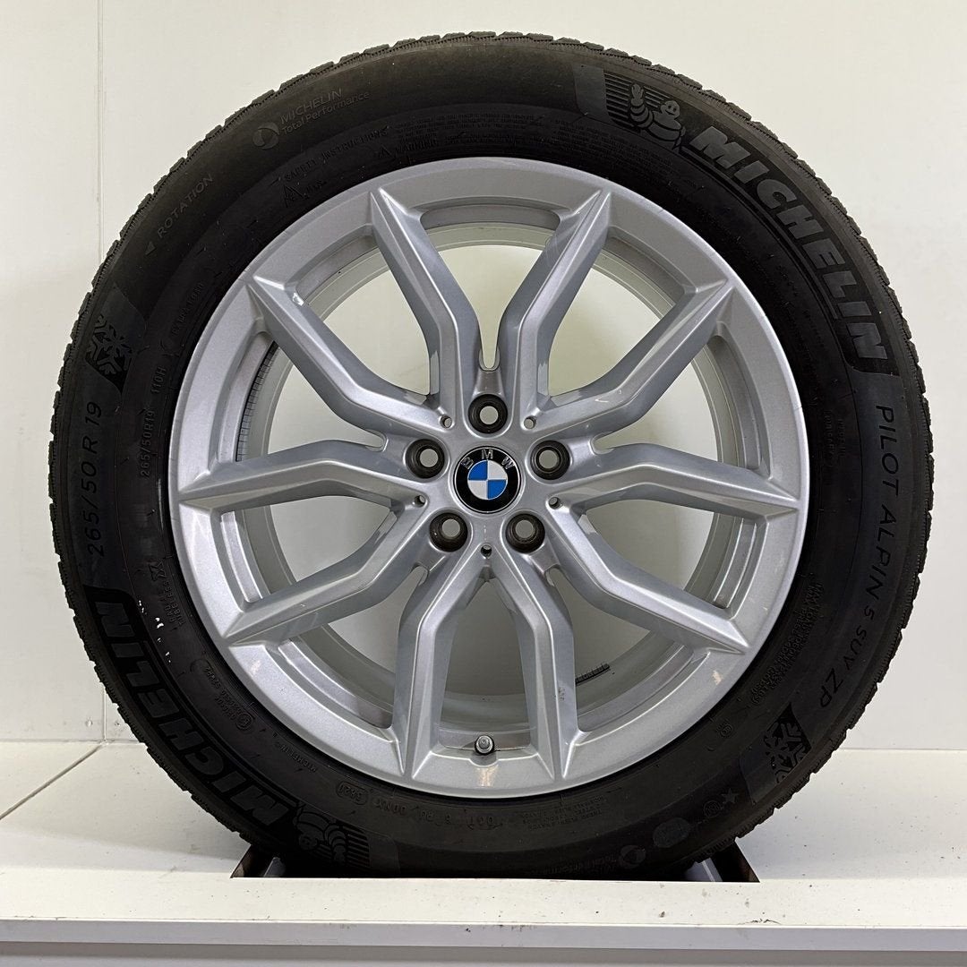 BMW X5 G05 EN X6 G06 SET VELGEN + WINTERBANDEN 19 INCH ORIG., Autos : Pièces & Accessoires, Pneus et Jantes, Pneus hiver, -, 19 pouces