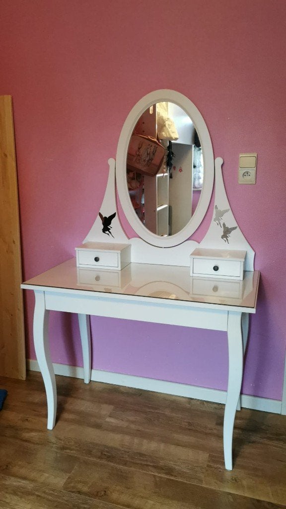 Make-up tafel, Huis en Inrichting, Tafels | Kaptafels, Ophalen, 100 tot 150 cm, Zo goed als nieuw, 150 tot 200 cm