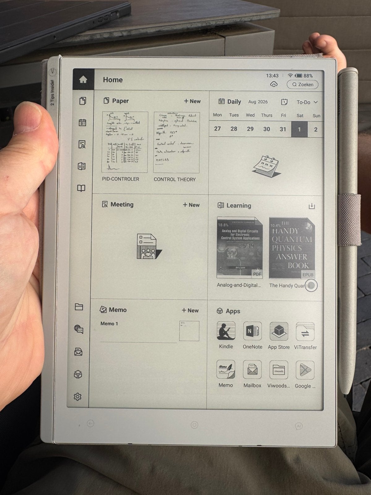 E-reader Viwoods mini, Enlèvement ou Envoi, Comme neuf, Wi-Fi