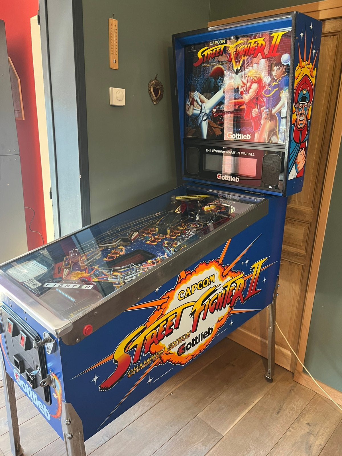 Flipper Street fighter 2 Gottlieb fonctionne parfaitement, Flipper (jeu), Gottlieb, Enlèvement, Utilisé