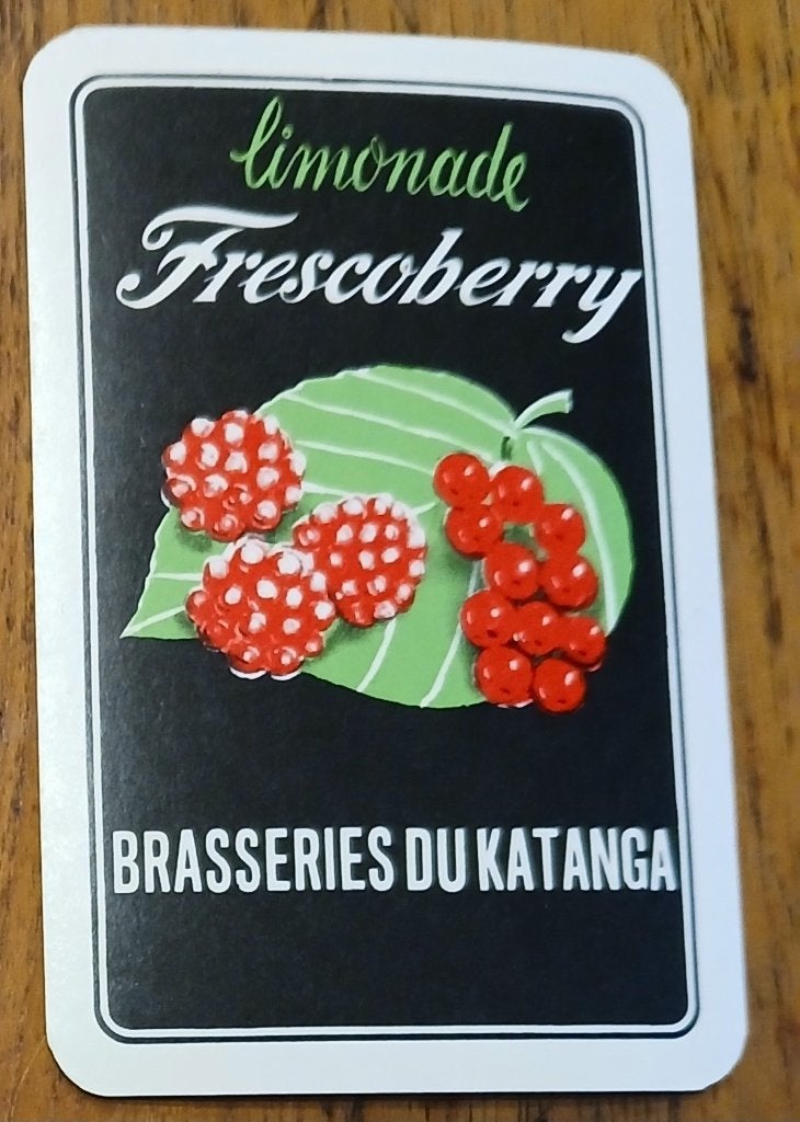 Carte à jouer, Du katanga, Envoi