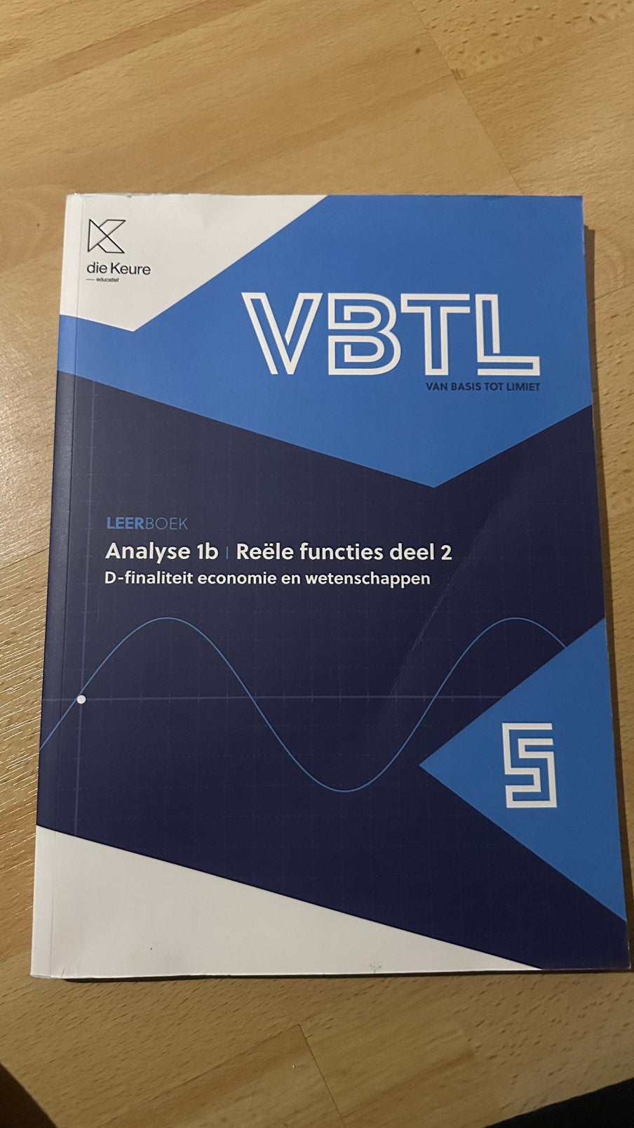 Wiskunde 5de jaar: Analyse 1b: rëele functies deel 2, Boeken, Schoolboeken, Ophalen of Verzenden, Zo goed als nieuw