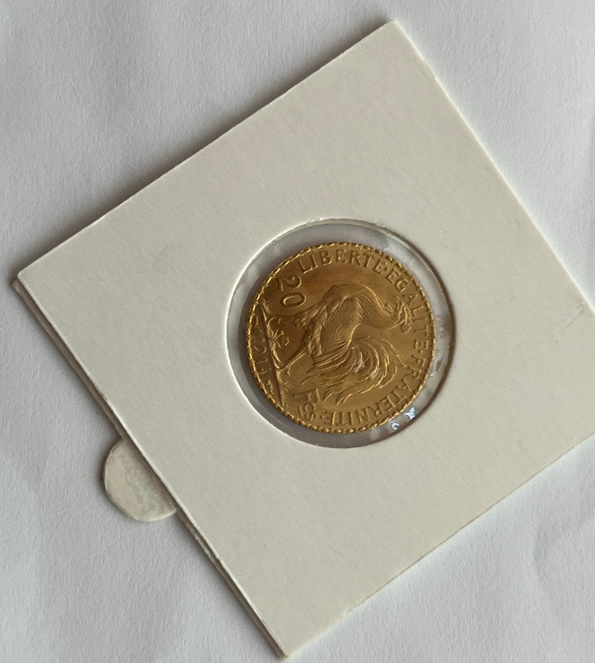 20 francs Marianne Coq 1914, Enlèvement