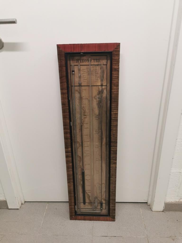 Antieke barometer, Ophalen